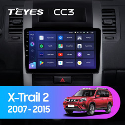 Штатная магнитола Teyes CC3 6/128 Nissan X-Trail T31 (2007-2015)