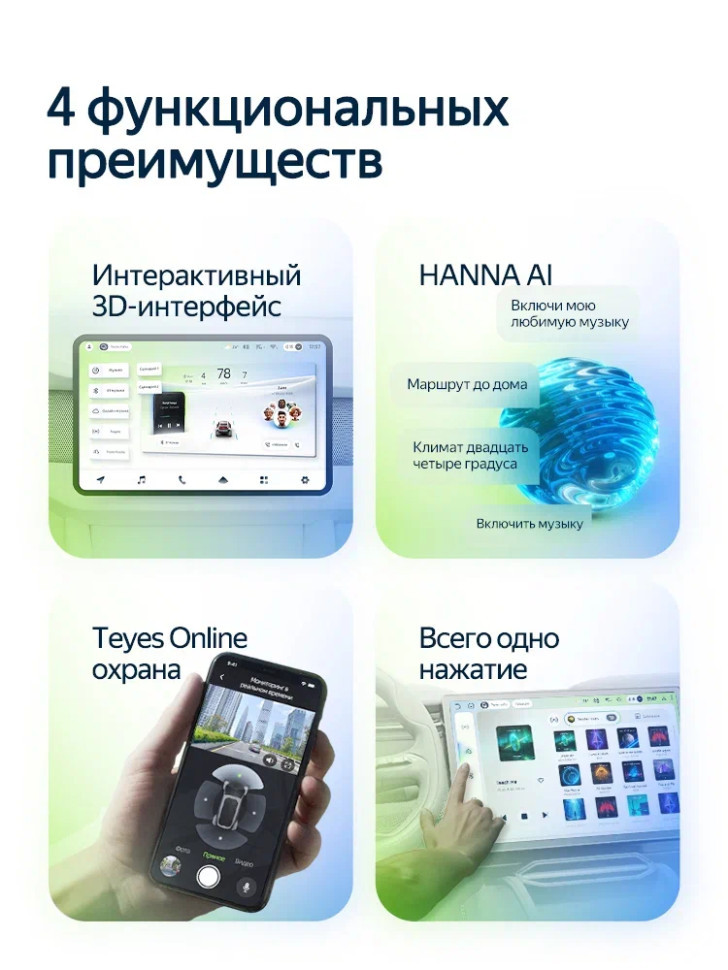 Штатная магнитола Teyes CC4L 6/64 Changan CS35 (2013-2017)