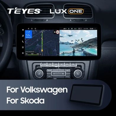 Штатная магнитола Teyes LUX ONE 6/128 Volkswagen Scirocco (2008-2015)