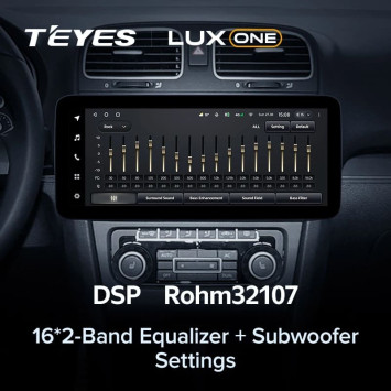 Штатная магнитола Teyes LUX ONE 6/128 Volkswagen Scirocco (2008-2015)