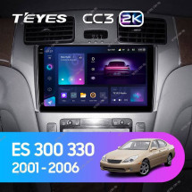Штатная магнитола Teyes CC3 2K 4/32 Lexus ES250 ES300 ES330 (2001-2006)