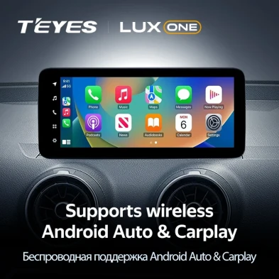 Штатная магнитола Teyes LUX ONE 6/128 Audi Q2 Q2L GA (2016-2024)