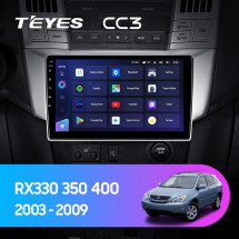 Штатная магнитола Teyes CC3 3/32 Lexus RX300 RX330 RX350 RX400H (2003-2009)