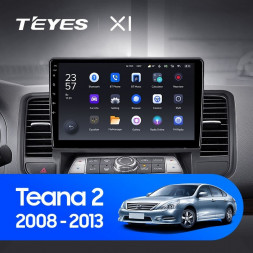 Штатная магнитола Teyes X1 4G 2/32 Nissan Teana J32 (2008-2013) Тип-А
