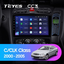 Штатная магнитола Teyes CC3 360 6/128 Mercedes Benz C/CLK Class S203 W203 W209 A209 (2000-2005)