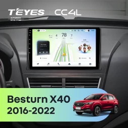 Штатная магнитола Teyes CC4L 4/64 FAW Besturn X40 (2016-2022)