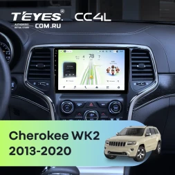 Штатная магнитола Teyes CC4L 6/64 с DTS Jeep Grand Cherokee WK2 (2013-2020) F3
