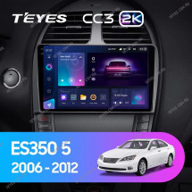 Штатная магнитола Teyes CC3 2K 4/32 Lexus ES350 5 V XV40 (2006-2012) Тип-С