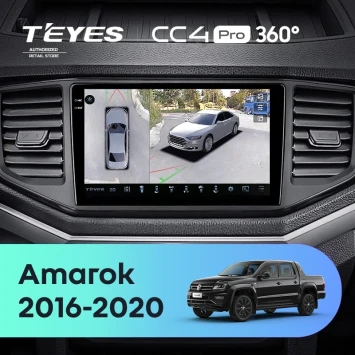 Штатная магнитола Teyes CC4 Pro 360 12/256 Volkswagen Amarok 1 (2016-2020)