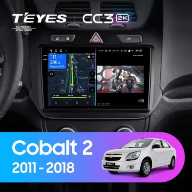 Штатная магнитола Teyes CC3 2K 360 6/128 Chevrolet Cobalt 2 (2011-2018)