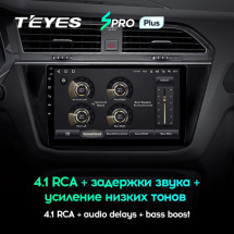 Штатная магнитола Teyes SPRO Plus 4/64 Volkswagen Tiguan 2 (2016-2018) Тип-A