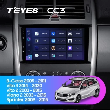 Штатная магнитола Teyes CC3L 4/32 Mercedes-Benz Sprinter W906 (2006+)