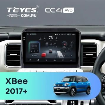 Штатная магнитола Teyes CC4 Pro 12/256 Suzuki XBee (2017-2025) Тип-B