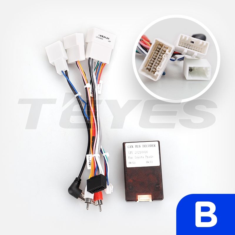 Переходная рамка Toyota Land Cruiser 100 (2002-2007) / Lexus LX470 J100 2 (2002-2007) Тип-B (10&quot;)