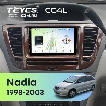 Штатная магнитола Teyes CC4L 6/64 с DTS Toyota Nadia (1998-2003)