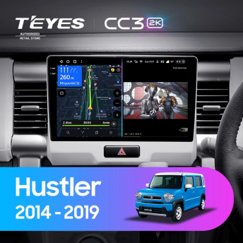 Штатная магнитола Teyes CC3 2K 360 6/128 Suzuki Hustler (2014-2019)