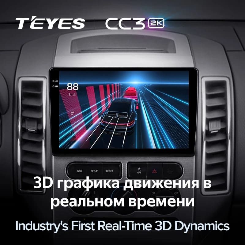 Штатная магнитола Teyes CC3 2K 4/32 Ford Edge 1 U387 (2006-2010)