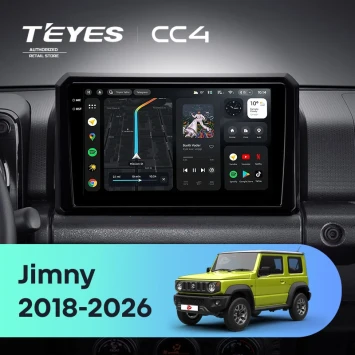 Штатная магнитола Teyes CC4 6/64 Suzuki Jimny JB64 (2018-2026)