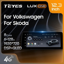 Штатная магнитола Teyes LUX ONE 6/128 Volkswagen Touran (2003-2015)