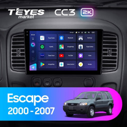 Штатная магнитола Teyes CC3 2K 4/32 Ford Escape (2000-2007)