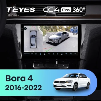 Штатная магнитола Teyes CC4 Pro 360 8/128 Volkswagen Bora 4 (2016-2022) F1