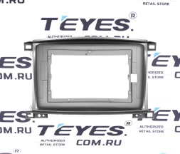Переходная рамка Toyota Land Cruiser 100 (2002-2007) / Lexus LX470 J100 2 (2002-2007) Тип-C (10")