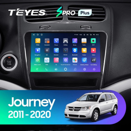 Штатная магнитола Teyes SPRO Plus 4/32 Dodge Journey JC (2011-2020)