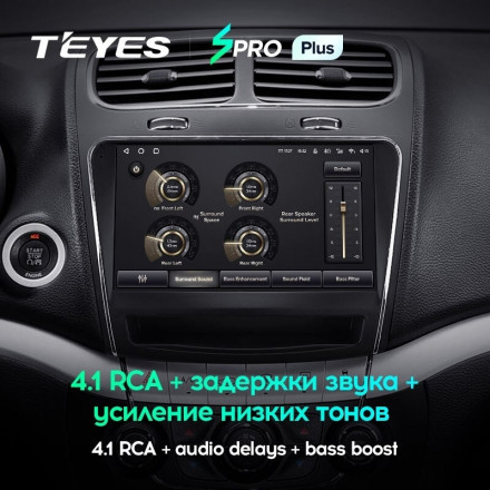 Штатная магнитола Teyes SPRO Plus 4/32 Dodge Journey JC (2011-2020)