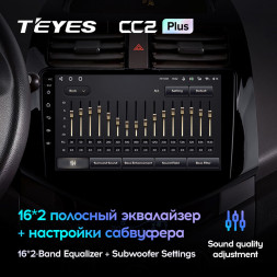 Штатная магнитола Teyes CC2 Plus 4/32 Chevrolet Spark M300 (2009-2016)