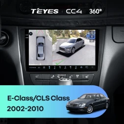 Штатная магнитола Teyes CC4 360 8/128 Mercedes-Benz C/CLK-Class S203 W203 W209 A209 (2000-2005) F1