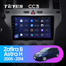 Штатная магнитола Teyes CC3 6/128 Opel Astra H (2004-2014) F2
