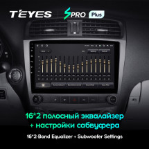 Штатная магнитола Teyes SPRO Plus 4/32 Lexus IS250 XE20 (2005-2013) Тип-B