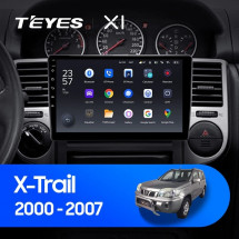 Штатная магнитола Teyes X1 4G 2/32 Nissan X-Trail T30 (2000-2007)
