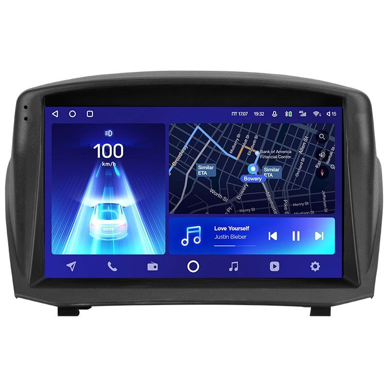 Переходная рамка Ford Fiesta Mk 6 (2008-2019) F2 Тип-B (9&quot;)