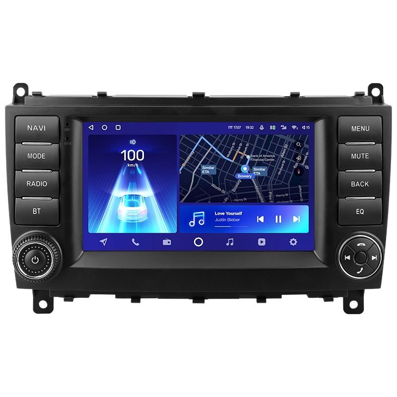 Переходная рамка Mercedes-Benz C-Class C Class W203 W209 C180 C200 CL203 C209 A209 (2004-2011) 7&quot;