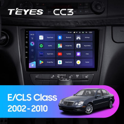 Штатная магнитола Teyes CC3 360 6/128 Mercedes Benz E-Class S211 W211 CLS-Class C219 (2002-2010)