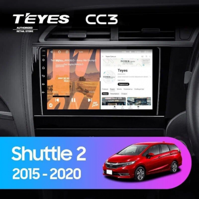 Штатная магнитола Teyes CC3 4/32 Honda Shuttle 2 (2015-2020) Правый руль