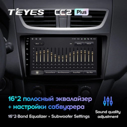 Штатная магнитола Teyes CC2 Plus 4/32 Suzuki Swift 4 (2011-2017)