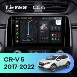 Штатная магнитола Teyes CC4 6/64 Honda CR-V 5 RT RW (2017-2022)