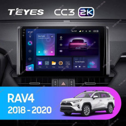 Штатная магнитола Teyes CC3 2K 4/32 Toyota RAV4 XA50 (2018-2020)
