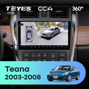 Штатная магнитола Teyes CC4 360 6/64 Nissan Teana 1 J31 (2003-2008) F3