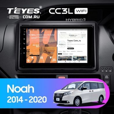 Штатная магнитола Teyes CC3L WiFi 2/32 Toyota Esquire 1 (2014-2020)