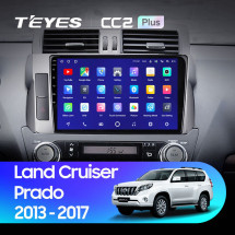 Штатная магнитола Teyes CC2L Plus 2/32 Toyota Land Cruiser Prado 150 (2013-2017)