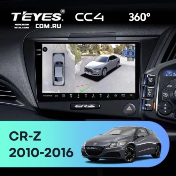 Штатная магнитола Teyes CC4 360 8/128 Honda CR-Z 1 (2010-2016) Правый руль