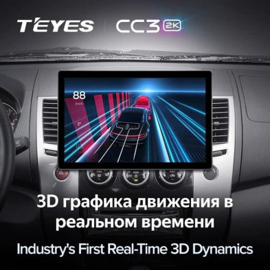 Штатная магнитола Teyes CC3 2K 4/64 Mitsubishi Pajero Sport 2 (2008-2016) (13")
