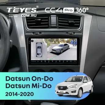Штатная магнитола Teyes CC4 Pro 360 12/256 Datsun On-Do (2014-2020)
