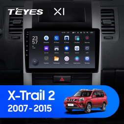 Штатная магнитола Teyes X1 4G 2/32 Nissan X-Trail T31 (2007-2015)