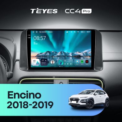 Штатная магнитола Teyes CC4 Pro 8/128 Hyundai Encino (2018-2019)