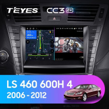 Штатная магнитола Teyes CC3 2K 4/32 Lexus LS460 LS600H XF40 4 (2006-2012) (A)