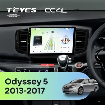 Штатная магнитола Teyes CC4L 6/64 с DTS Honda Odyssey 5 (2013-2017)